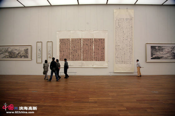 “2012天津·尹沧海书画艺术展”9月29日在天津美术馆隆重开幕。