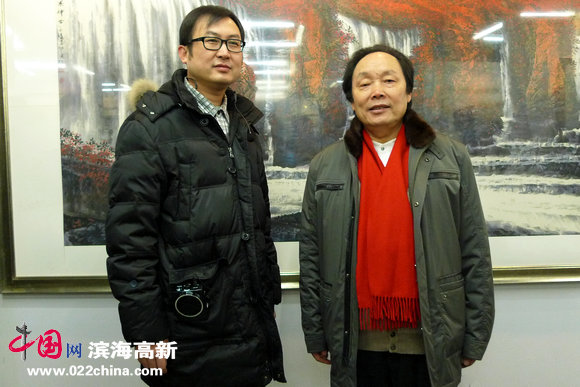 向中林与北京友好化基金会文化和文化顾问张大泉。