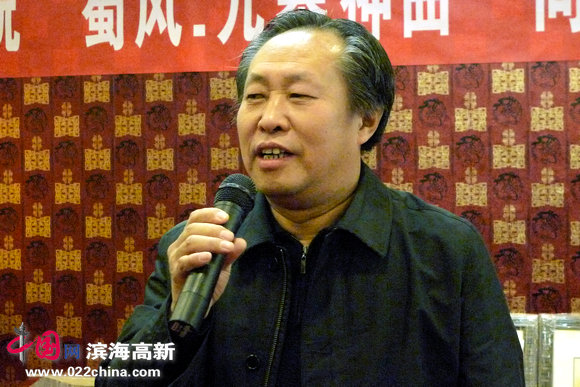 河西区政协副主席刘国胜致辞。