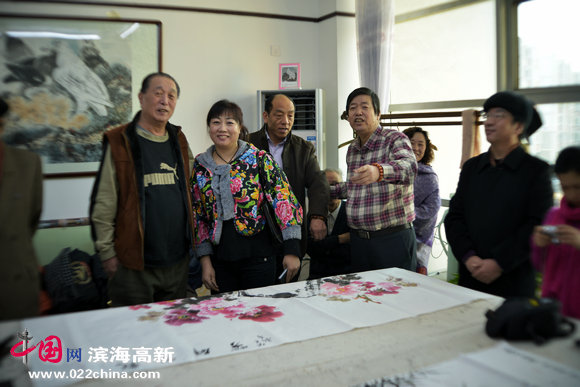 天津瑞江书画院举办“迎新春”书画团拜会