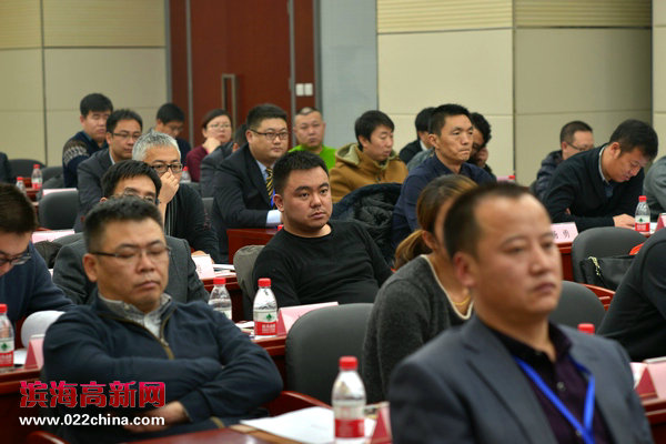 天津市宁夏商会第一次会员大会现场。