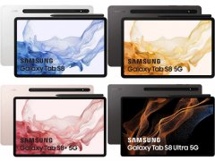 三星Galaxy Tab S8系列平板全方位渲染图曝光 S-Pen充电条采用黑色配色