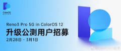 3月ColorOS 12升级适配计划公布包括公测版和正式版