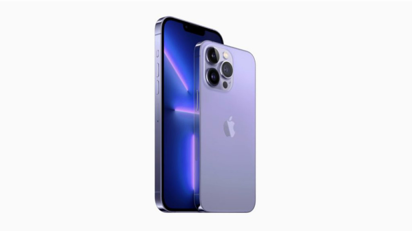 紫色iPhone 13 Pro 感觉有点高贵（来源：@rendersbynai Twitter ）