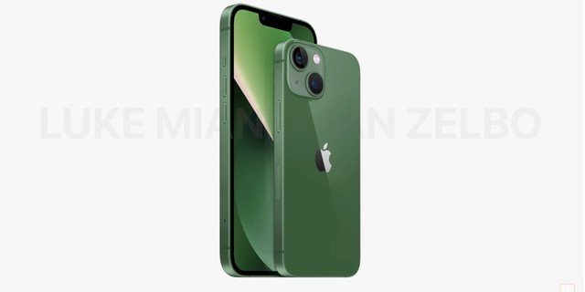 iPhone 13将发绿色版，没有紫色 