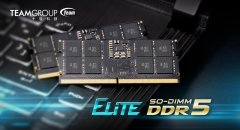 3月29日十铨科技宣布推出ELITE SO-DIMM DDR5笔记本内存 包含8GB至32GB的单双通容量