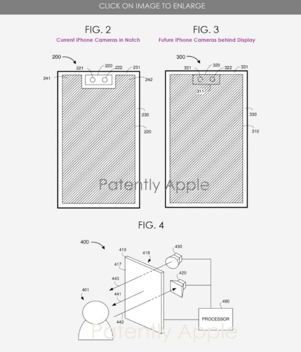 苹果屏下Face ID专利曝光 没有刘海的iPhone14美翻了 