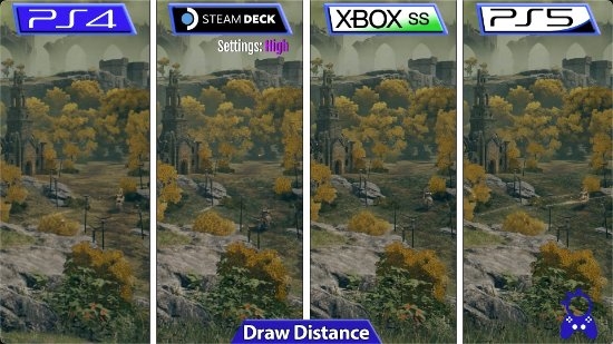 《艾尔登法环》Steam掌机画面对比 画面特效接近次世代主机