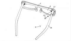 4月19日华为“一种AR眼镜”专利获授权 眼镜包括镜框和安装在镜框上的波导镜片