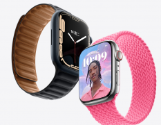 5月3日苹果开始销售Apple Watch Series 7翻新机版本 有多种颜色可供选择与匹配的运