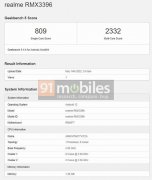 realme Narzo 50 Pro 5G出现在Geekbench数据库 单核测试取得809成绩