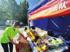 天津食品集团在和平区设立41个保供点位 保障民生产品充足供应